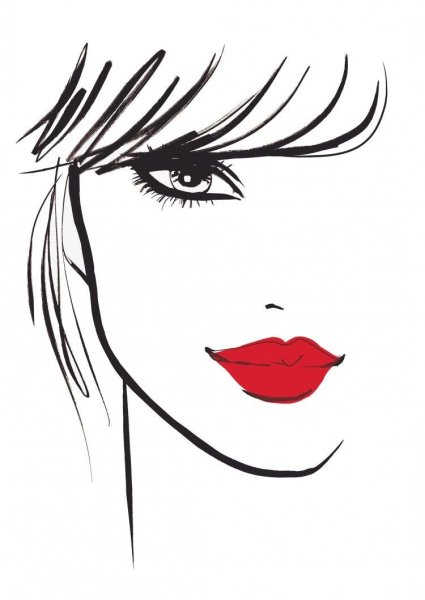 Портрет в профиль карандашом