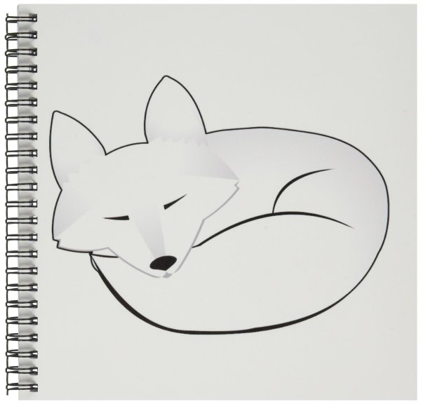 Песец для срисовывания