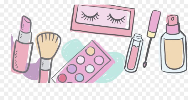 Косметика рисунок легкий