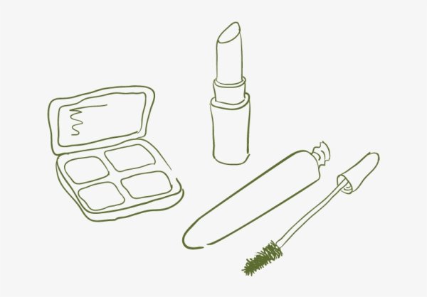 Раскраска косметика