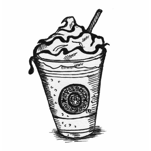 Наклейки для срисовки лёгкие еда