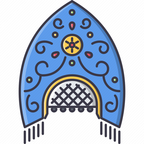 Кокошник вектор