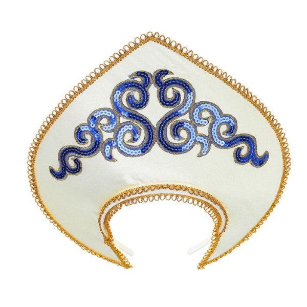 Кокошник рисунок