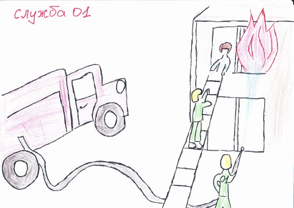 Профессия пожарный раскраски для детей