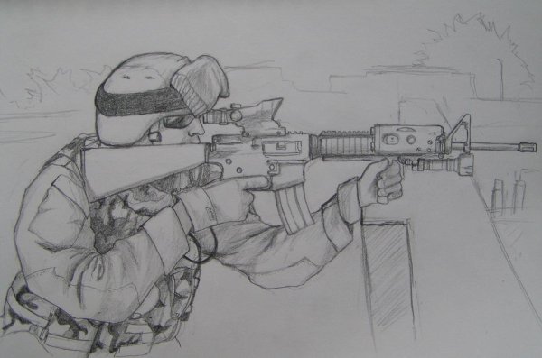 Спецназ для срисовки