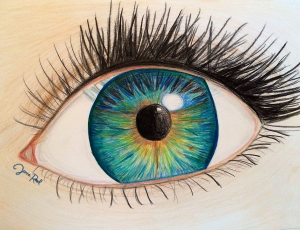 Картинки для срисовки глаза
