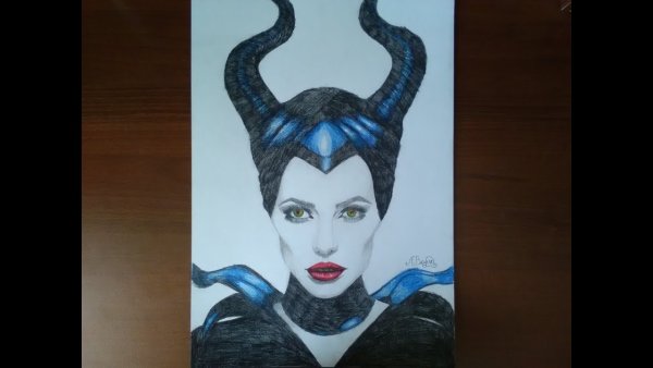 Эскизы Диснеевских злодеев