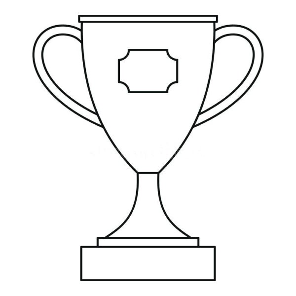 Трафарет кубки