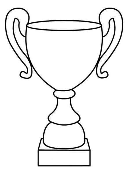 Кубок для срисовки