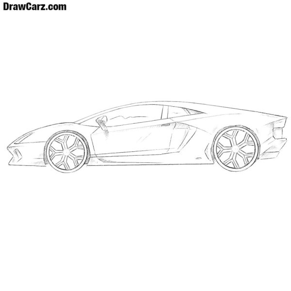 Lamborghini Huracan сбоку
