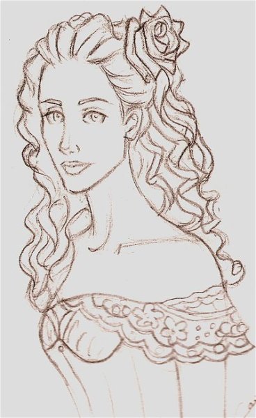 Кармен карандашом
