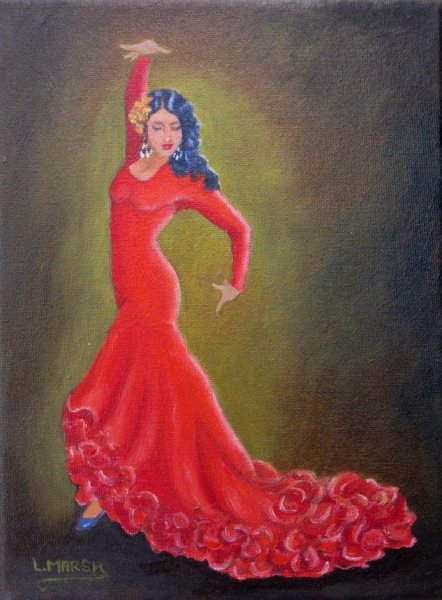 Эскиз испанского костюма