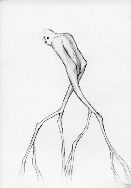 Глаз дракона карандашом