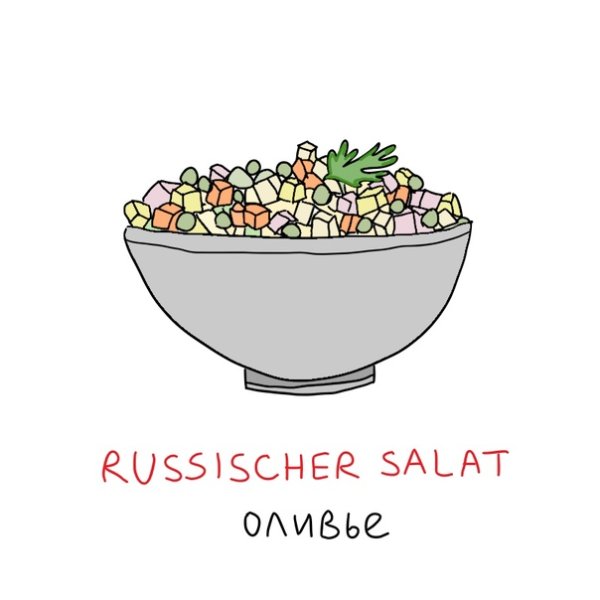 Оливье нарисовать