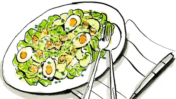 Салат для срисовки