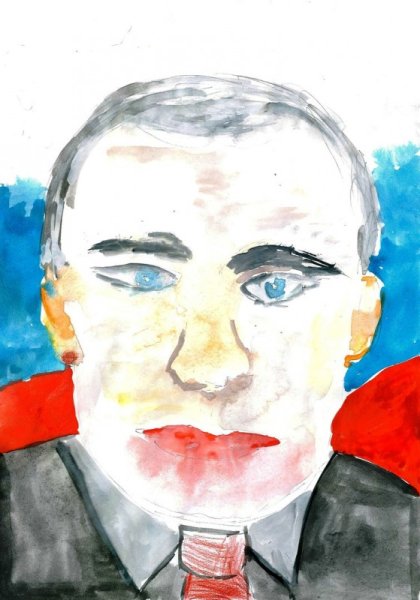 Рисунок Путина