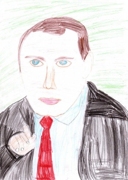 Путин нарисовать легко