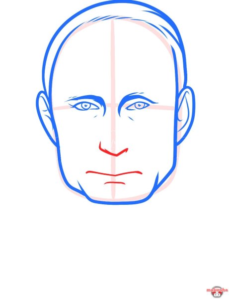 Путин Владимир Владимирович фоторобот