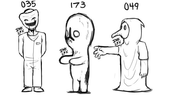 Раскраска SCP 049