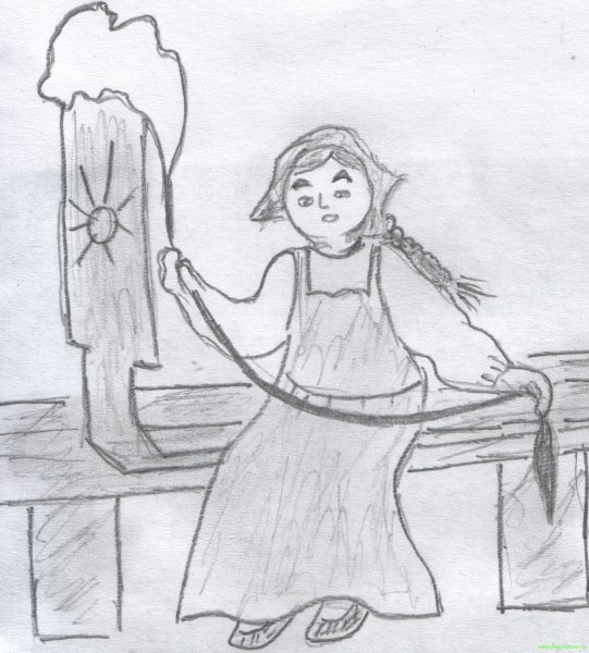 Рисунок на тему бытовой Жанр