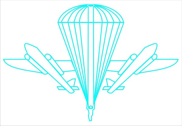 Десант рисунок карандашом