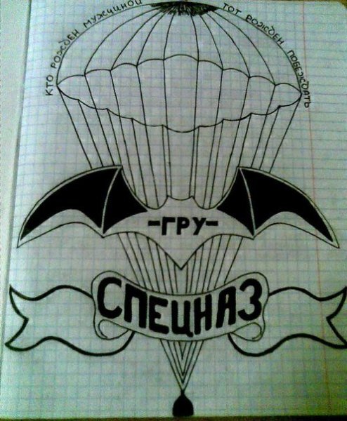 Самолет простым карандашом