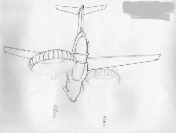 Десантник рисунок