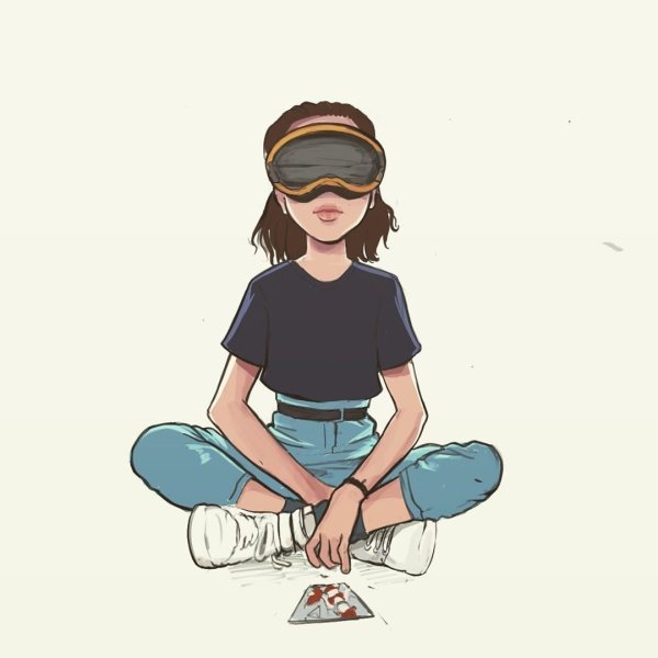 Скетч stranger things Dustin