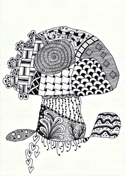 Дудлинг и Зентангл