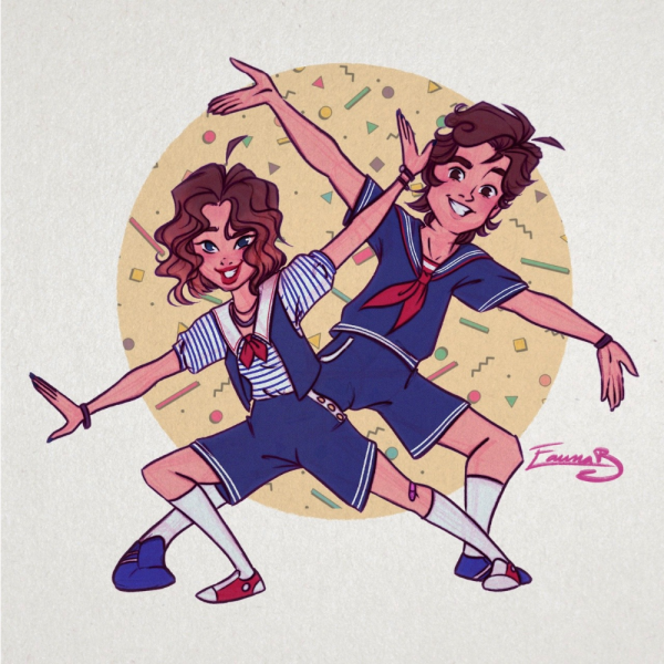 Очень странные дела рисунки легкие