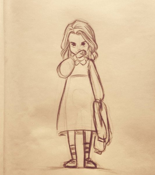 ОСД рисунок stranger things