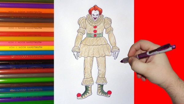 Как нарисовать Пеннивайза