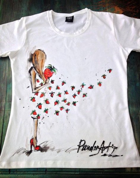 Рисование на футболках