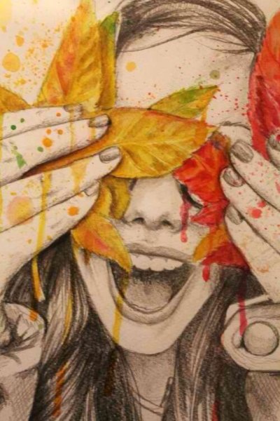 Конкурс рисунков осень