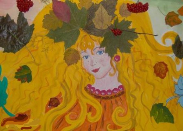 Образы осени рисование