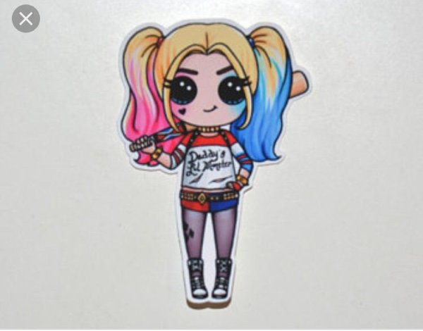 Харли Квинн для срисовки