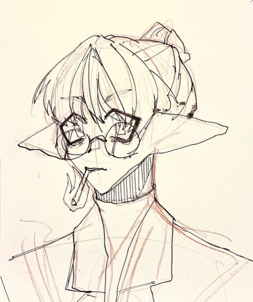 Сяо Геншин скетч