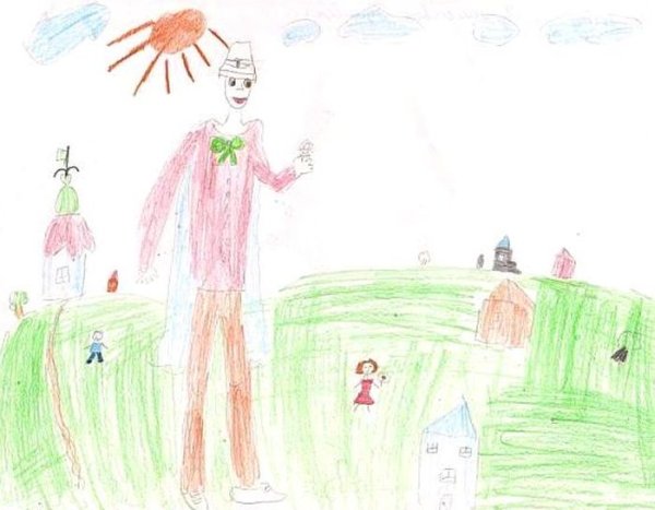 Детские рисунки Гулливера