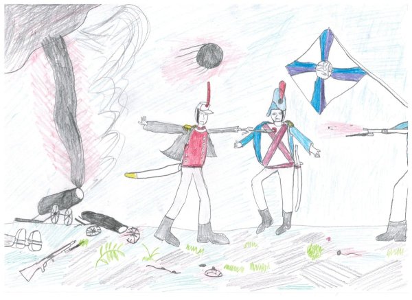 Иллюстрация к Бородино 5 класс