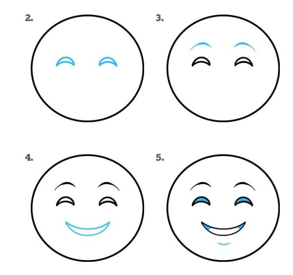 Кавайные смайлики