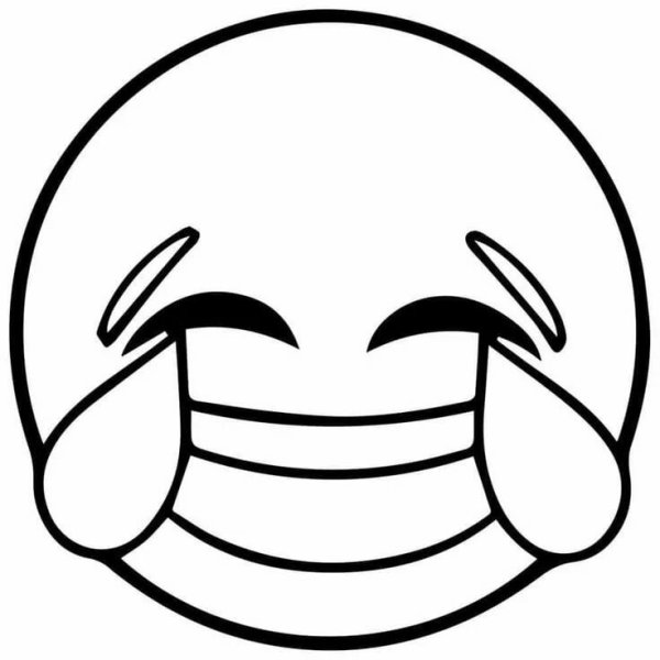 Раскраски для девочек смайлики