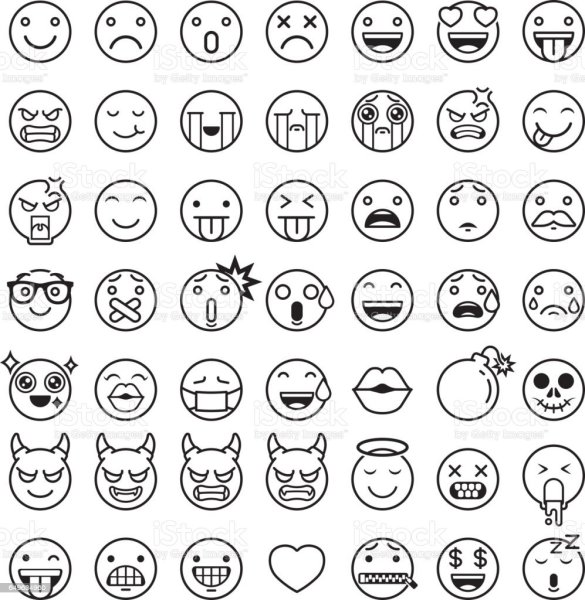 Тату смайлик эскиз