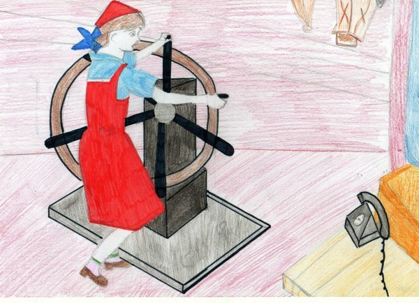 Иллюстрация к рассказу Тимур и его команда