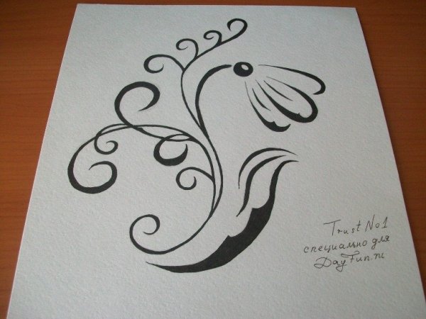 Рисунки в тетради