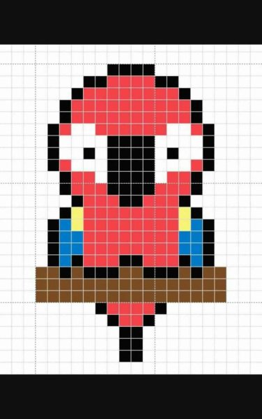 Том и Джерри по клеточкам