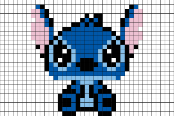 Кошечка по клеткам