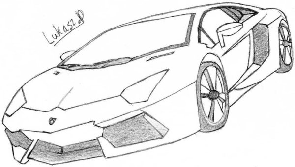 Lamborghini Huracan сбоку