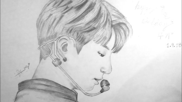 Легкий портрет БТС