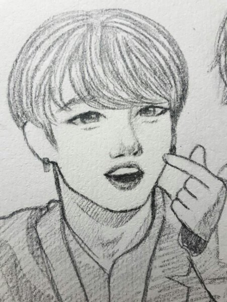 Поэтапное рисование БТС