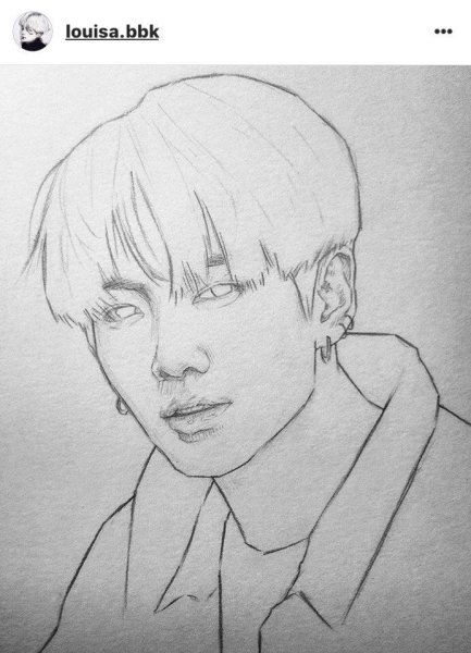 БТС для срисовки Чонгук